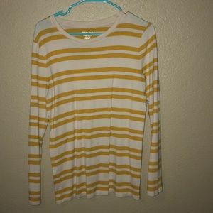 Striped soft long sleeve